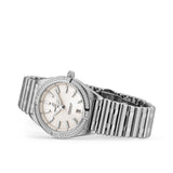 Breitling Chronomat 32 Diamonds White Dial Silver Steel Strap Watch for Women - A77310591A1A1 Authentic Buy Shop Now