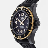 Breitling Superocean Automatic 46mm Black Dial Black Rubber Strap Watch for Men - U17368221B1S1 Authentic Buy Shop Now