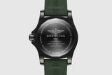 Breitling Superocean Automatic 46 Green Dial Green Rubber Strap Watch for Men - M173681A1L1S1 Authentic Buy Shop Now