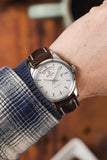 Breitling Transocean Day & Date 43mm Brown Leather Strap Mens Watch - A4531012|G751|437X|A20B A.1 Authentic Buy Shop Now