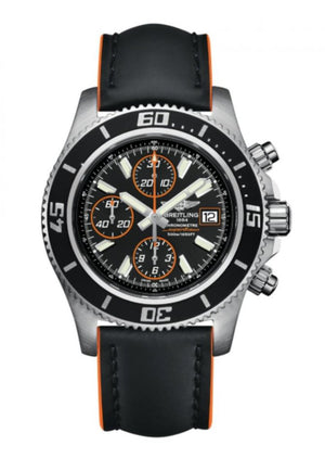 Breitling Superocean Chronograph II Black Dial 44mm Automatic Mens Watch - A1334102/BA85 Authentic Buy Shop Now