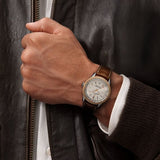 Breitling Navitimer Automatic 41mm White Dial Brown Leather Strap Mens Watch - U17326241G1P1 Authentic Buy Shop Now