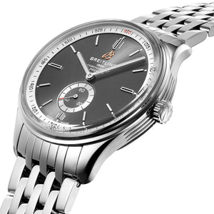 Breitling Premier Automatic 40mm Stainless Steel Anthracite Dial Mens Watch - A37340351B1A1 Authentic Buy Shop Now
