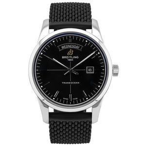 Breitling Transocean Day & Date 43mm Automatic Mens Watch - A4531012/BB69/280S/ A20S.1 Authentic Buy Shop Now