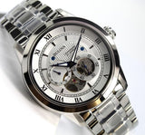 Bulova BVA Series Dual Aperture Silver Dial Silver Steel Strap Watch for Men - 96A118 Authentic Buy Shop Now