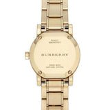 Burberry The City Gold Dial Gold Steel Strap Watch for Women - BU9227 Authentic Buy Shop Now