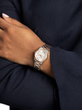 Gucci G Timeless Silver Dial Two Tone Steel Strap Watch For Women - YA126564 Authentic Buy Shop Now