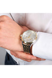 Hugo Boss Companion Silver Dial Two Tone Mesh Bracelet Watch for Men - 1513654 Authentic Buy Shop Now