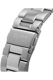 Hugo Boss Hero Chronograph White Dial Silver Steel Strap Watch for Men - 1513875 Authentic Buy Shop Now