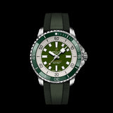 Breitling Superocean Automatic 44 Green Dial Green Rubber Strap Watch for Men - A17376A31L1S1 Authentic Buy Shop Now