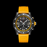 Breitling Endurance Pro Black Dial Yellow Rubber Strap Watch for Men - X82310A41B1S1 Authentic Buy Shop Now