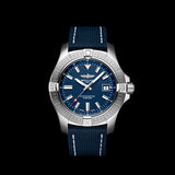 Breitling Avenger Automatic 43 Blue Dial Blue Nylon Strap Watch for Men - A17318101C1X1 Authentic Buy Shop Now