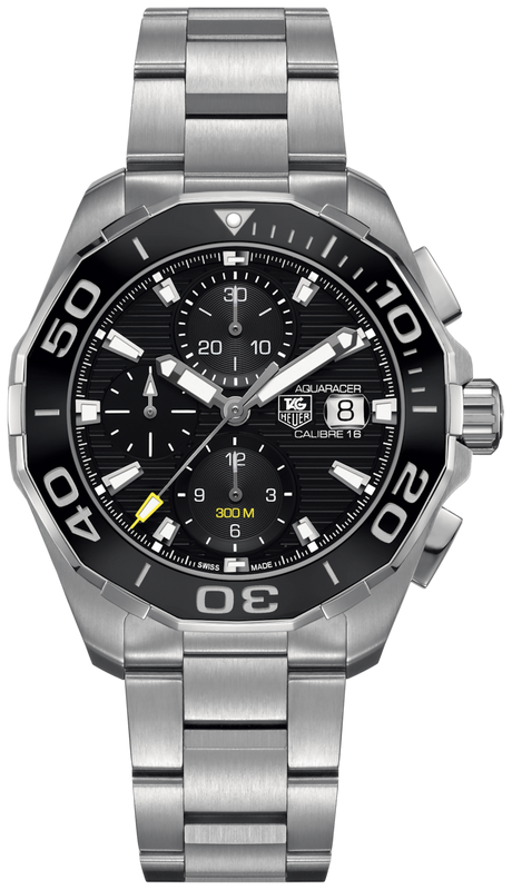 Tag Heuer Aquaracer Black Dial Watch for Men - CAY211A.BA0927 Authentic Buy Shop Now