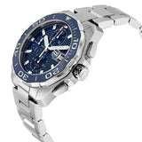 Tag Heuer Aquaracer Calibre 16 43mm Blue Dial Silver Steel Strap Watch for Men - CAY211B.BA0927 Authentic Buy Shop Now