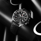 Tag Heuer Formula 1 Black Dial Black Leather Strap Watch for Men - CAZ1010.FT8024 Authentic Buy Shop Now