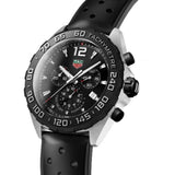 Tag Heuer Formula 1 Black Dial Black Leather Strap Watch for Men - CAZ1010.FT8024 Authentic Buy Shop Now