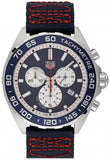 Tag Heuer Formula 1 Redbull Edition Chronograph Blue Dial Blue NATO Strap Watch for Men - CAZ1018.FC8213 Authentic Buy Shop Now