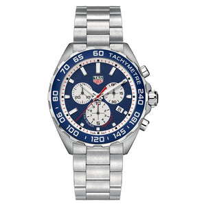 Tag Heuer Formula 1 Blue Dial Silver Steel Strap Watch for Men - CAZ1018BA0842 Authentic Buy Shop Now