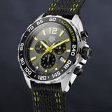Tag Heuer Formula 1 Chronograph Grey Dial Black Nylon Strap Watch for Men - CAZ101AG.FC8304 Authentic Buy Shop Now