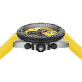 Tag Heuer Formula 1 Chronograph Yellow Dial Yellow Rubber Strap Watch for Men - CAZ101AM.FT8054 Authentic Buy Shop Now