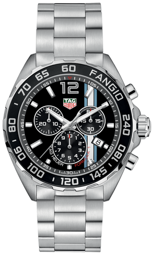 Tag Heuer Formula 1 Chronograph Black Dial Silver Steel Strap Watch for Men - CAZ101H.BA0842 Authentic Buy Shop Now