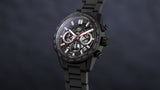 Tag Heuer Carrera Automatic Chronograph Black Dial Black Steel Strap Watch for Men - CBG2090.BH0661 Authentic Buy Shop Now