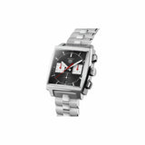 Tag Heuer Monaco Automatic Chronograph Black Dial Silver Steel Strap Watch for Men - CBL2113.BA0644 Authentic Buy Shop Now