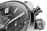 Tag Heuer Carrera Chronograph Grey Dial Brown Leather Strap Watch for Men - CBN2012.FC6483 Authentic Buy Shop Now