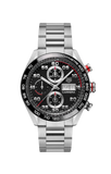 Tag Heuer Carrera Chronograph Black Dial Silver Steel Strap Watch for Men - CBN2A1AA.BA0643 Authentic Buy Shop Now