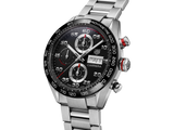 Tag Heuer Carrera Chronograph Black Dial Silver Steel Strap Watch for Men - CBN2A1AA.BA0643 Authentic Buy Shop Now