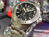 Tag Heuer Aquaracer Professional 200 Date Black Dial Silver Steel Strap Watch for Men - CBP1110.BA0627 Authentic Buy Shop Now