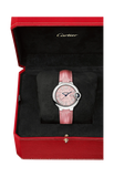 Cartier Ballon Blue De Cartier Pink Dial Pink Leather Strap Watch for Women - WSBB0031 Authentic Buy Shop Now