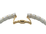 Fossil Ceramic Multifunction White Dial White Steel Strap Watch for Women - CE1006 Authentic Buy Shop Now