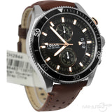 Fossil Wakefield Black Dial Brown Leather Strap Watch for Men - CH2944 Authentic Buy Shop Now