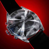 Tag Heuer Formula 1 Mario Kart Chronograph Black Dial Black Leather Strap Watch for Men - CAZ201E.FC6517 Authentic Buy Shop Now