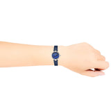 Coach Park Navy Blue Dial Navy Blue Leather Strap Watch for Women - 14503535 Authentic Buy Shop Now
