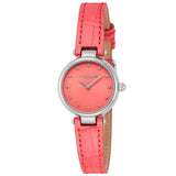 Coach Park Pink Dial Pink Leather Strap Watch for Women - 14503536 Authentic Buy Shop Now