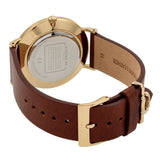 Coach Perry Gold Dial Brown Leather Strap Watch for Women - 14503331 Authentic Buy Shop Now