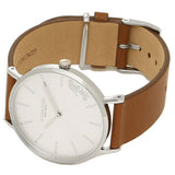 Coach Perry Silver Dial Brown Leather Strap Watch for Women - 14503120 Authentic Buy Shop Now