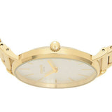 Coach Perry White Dial Gold Steel Strap Watch for Women - 14503345 Authentic Buy Shop Now