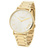Coach Perry White Dial Gold Steel Strap Watch for Women - 14503345 Authentic Buy Shop Now
