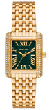 Michael Kors Emery Pave Analog Green Dial Gold Steel Strap Watch for Women - MK4742 Authentic Buy Shop Now
