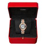 Cartier Ballon Bleu de Cartier Silver Dial Two Tone Steel Strap Watch for Women - W2BB0032 Authentic Buy Shop Now