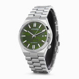 Citizen Tsuyosa Automatic Camouflage Green Dial Silver Steel Strap Watch For Men - NJ0159-86X Authentic Buy Shop Now