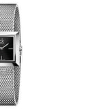 Calvin Klein Mark Black Dial Silver Mesh Bracelet Watch for Women - K3R23121 Authentic Buy Shop Now
