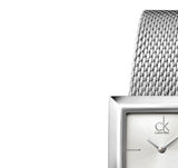Calvin Klein Mark Silver Dial Silver Mesh Bracelet Watch for Women - K3R23126 Authentic Buy Shop Now