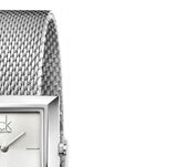 Calvin Klein Mark Silver Dial Silver Mesh Bracelet Watch for Women - K3R23126 Authentic Buy Shop Now