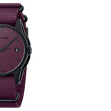 Calvin Klein Tone Maroon Dial Maroon NATO Strap Watch for Men - K7K514UP Authentic Buy Shop Now