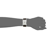 Calvin Klein Window Silver Dial Brown Leather Strap Watch for Women - K2M23126 Authentic Buy Shop Now