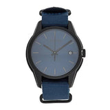 Calvin Klein Tone Blue Dial Blue NATO Strap Watch for Men - K7K514VN Authentic Buy Shop Now
